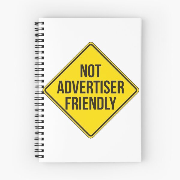 Item preview, NOT ADVERTISER FRIENDLY Caution sign designed and sold by awsomehog1.