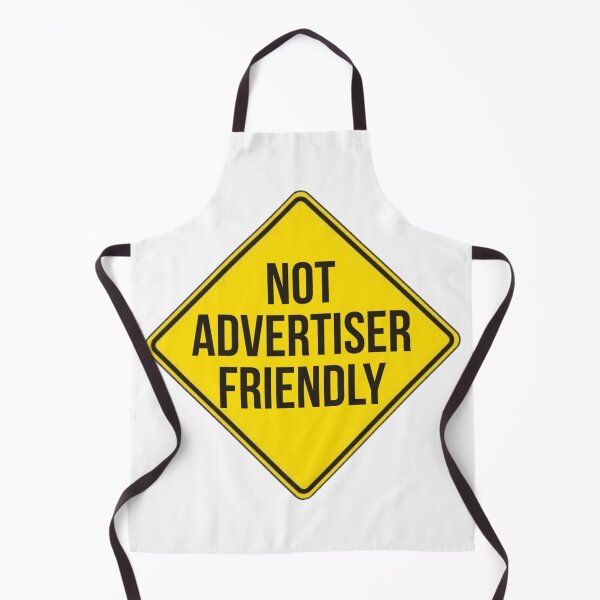 Item preview, NOT ADVERTISER FRIENDLY Caution sign designed and sold by awsomehog1.