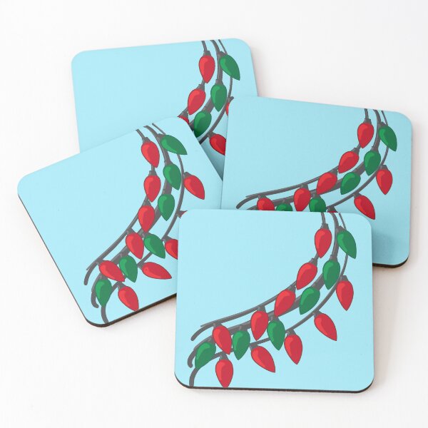 Item preview, Red and Green Christmas String Lights designed and sold by Crystal Odenkirk.