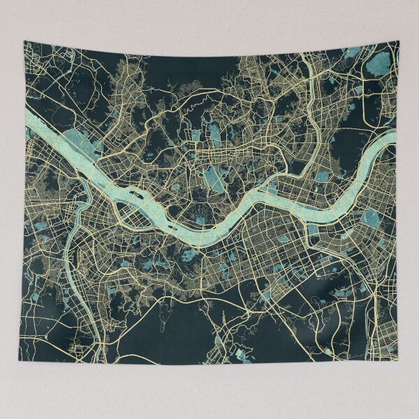 Item preview, Seoul City Map of South Korea - Summer designed and sold by deMAP.