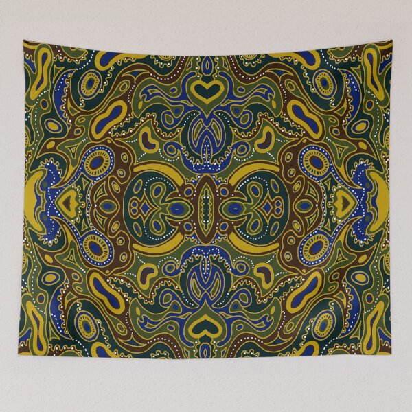 Item preview, Aussie Tangles Earth Pattern 25 Version 02 in Colour designed and sold by Heatherian.