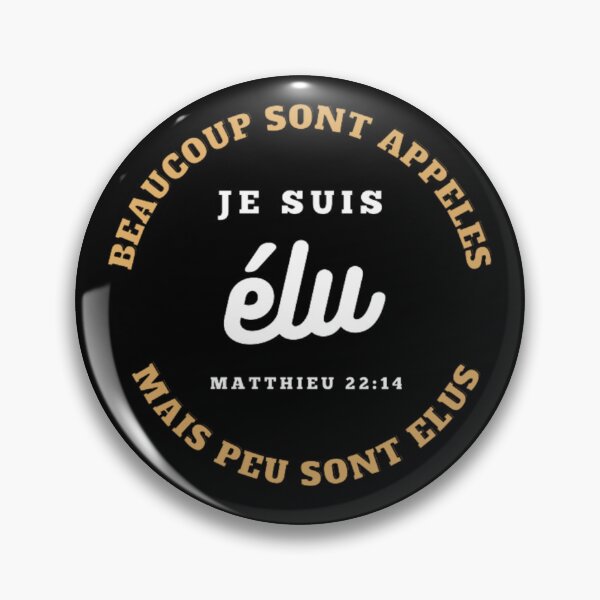 Item preview, Je suis élu designed and sold by CherishedCloset.