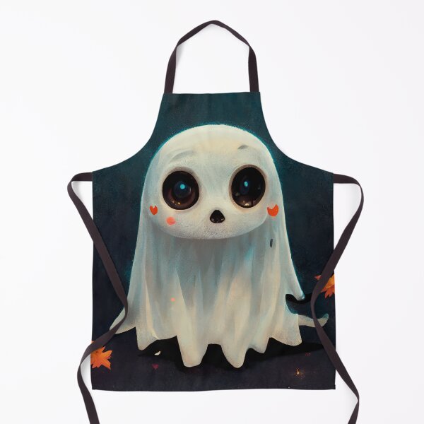 Aperçu de l'œuvre SpookyCute Ghostie Cutesy Fantôme d'Halloween créée et vendue par MythicPrompts.