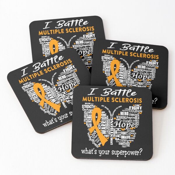 Item preview, Multiple Sclerosis Warrior - I Battle Multiple Sclerosis What is your Superpower? designed and sold by KirstybShop.