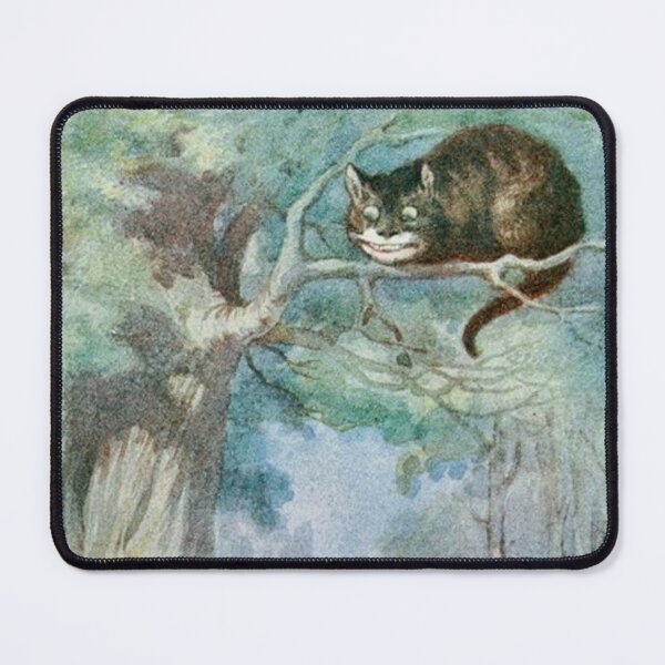 Item preview, Alice and The Chesire Cat from Alice in Wonderland, illustrated by John Tenniel designed and sold by LoveSeasonz.