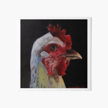 Fowl Mood Art Board Print