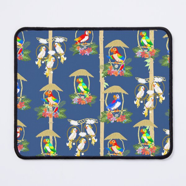 Item preview,  Tiki Room Birds in Blue designed and sold by RadicalRad.