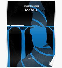 No277-007-2- Skyfall minimal movie poster Poster
