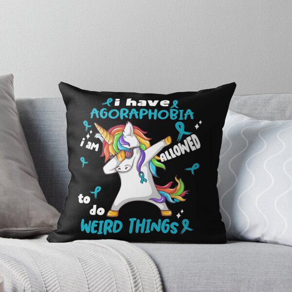 Item preview, Agoraphobia Awareness Funny I have Agoraphobia i'm allowed to do Weird Things! designed and sold by JanetShop809.