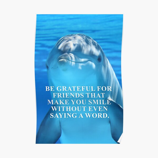 Dolphin Quotes Posters for Sale
