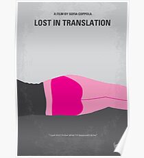 No287- Lost in Translation minimal movie poster Poster