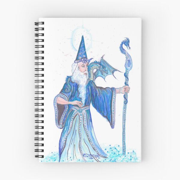 Item preview, Magical Blue Wizard designed and sold by Stephanie Small.