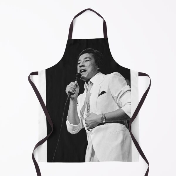 Item preview, Smokey Robinson - BW Photograph designed and sold by ConcertImages.