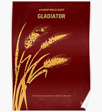 No300- GLADIATOR minimales Filmplakat Poster