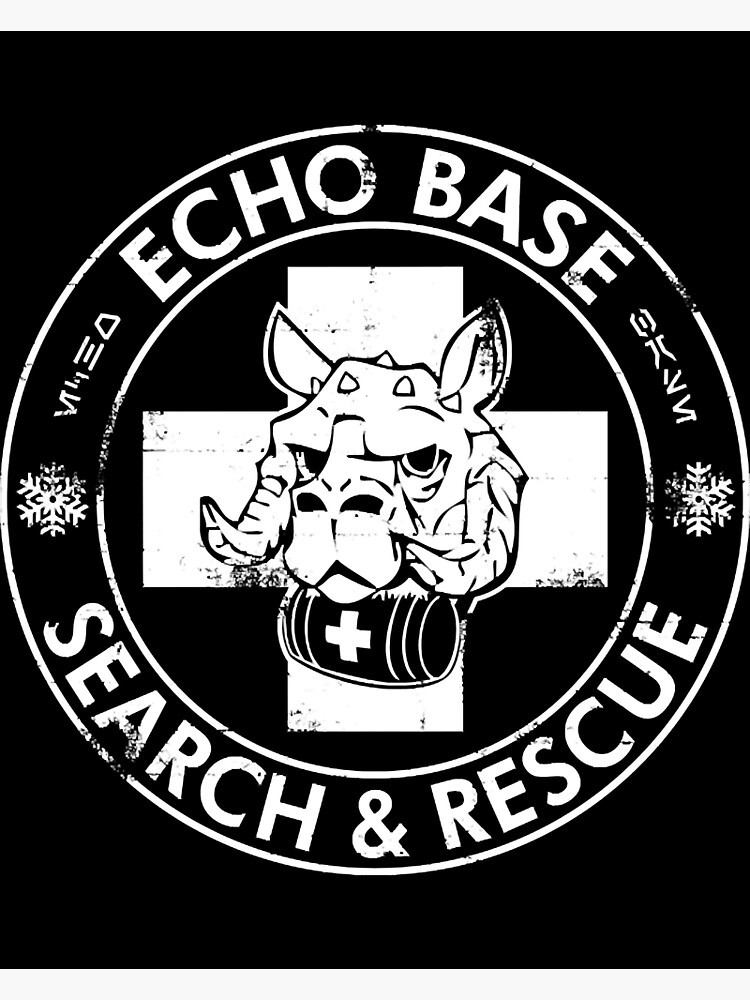 "Echo Base Search & Rescue" Poster for Sale by baseler3e4 Redbubble