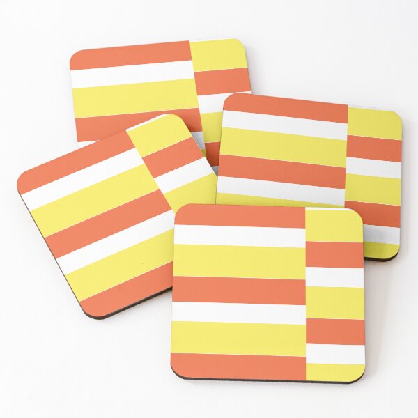 Item preview, Candy Corn Colors Stripes Abstract designed and sold by 8PawsStudio.