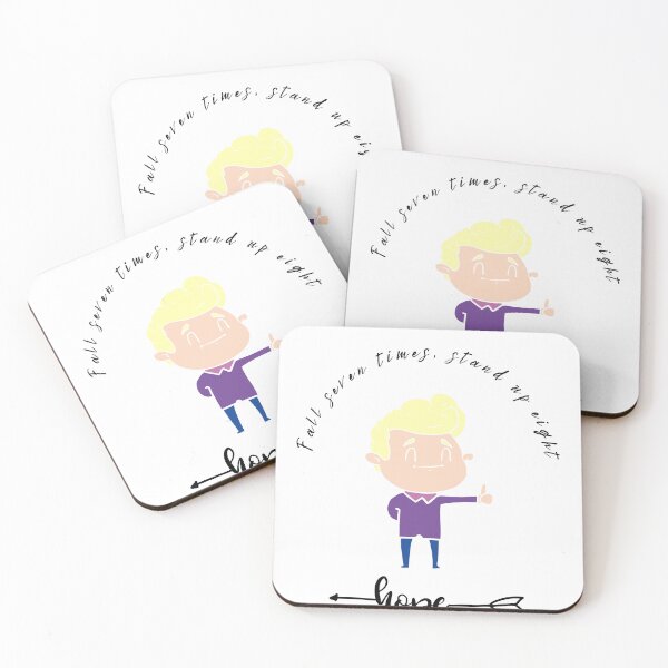 Item preview, Motivational quotes | Fall seven times , stand up eight designed and sold by adee1122.