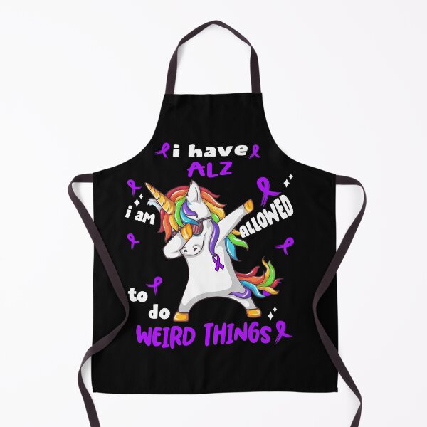 Item preview, ALZ Awareness Funny I have ALZ i'm allowed to do Weird Things! designed and sold by JanetShop809.