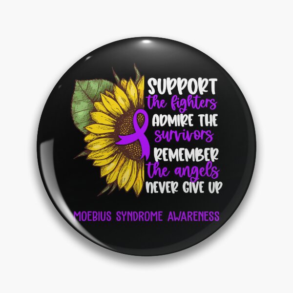 Item preview, Moebius Syndrome Awareness - Support the Fighters Admire the Survivors Remember the Angels Never Give Up designed and sold by whlrcheryl.
