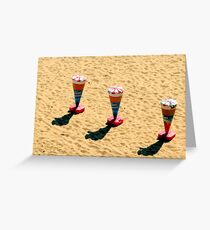 Casting temptation Greeting Card