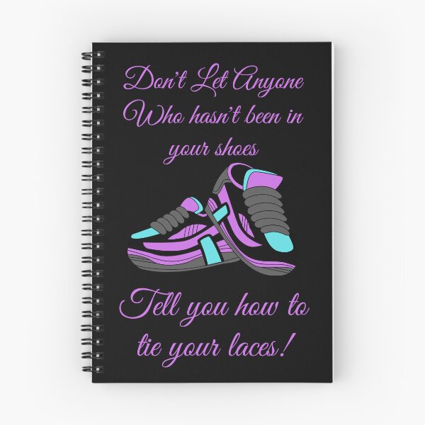 Item preview, Shoe Laces Quote designed and sold by ThoughtfulyCute.