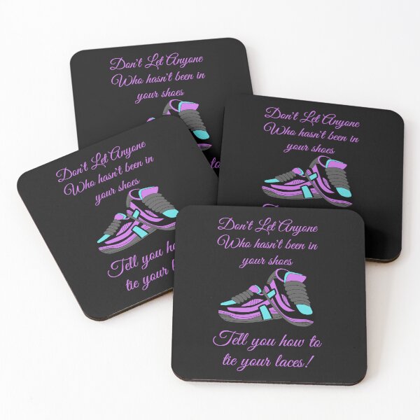 Item preview, Shoe Laces Quote designed and sold by ThoughtfulyCute.
