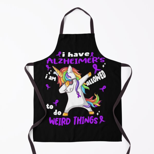 Item preview, Alzheimer's Awareness Funny I have Alzheimer's i'm allowed to do Weird Things! designed and sold by JanetShop809.