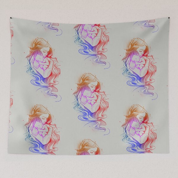 Item preview,  The loving mother colors designed and sold by RafaelLima7.