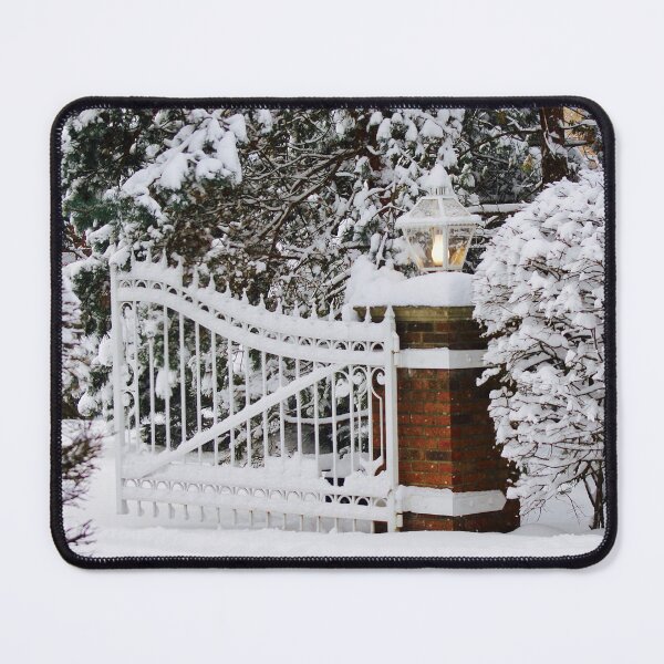 Item preview, Snowy Winter Gate designed and sold by mamamur.