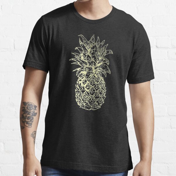 Vintage Pineapple Shirt Summer Vacation Graphic T-Shirt For Men, Women, and Kids Essential T-Shirt
