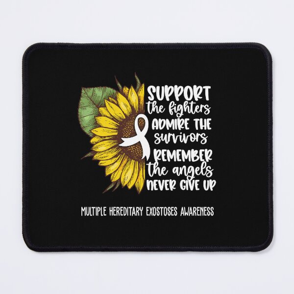 Item preview, Multiple Hereditary Exostoses Awareness - Support the Fighters Admire the Survivors Remember the Angels Never Give Up designed and sold by whlrcheryl.
