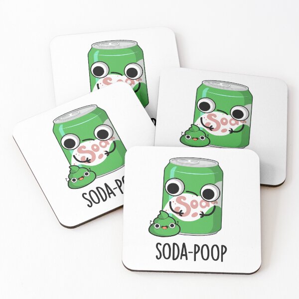 Item preview, Soda Poop Funny Drink Puns  designed and sold by punnybone.
