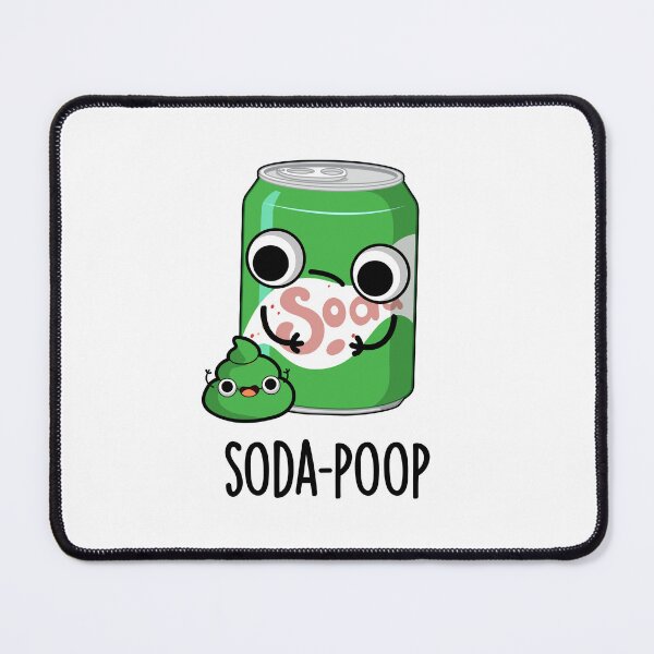 Item preview, Soda Poop Funny Drink Puns designed and sold by punnybone.