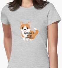 Everything is ACTUALLY connected Women's Fitted T-Shirt