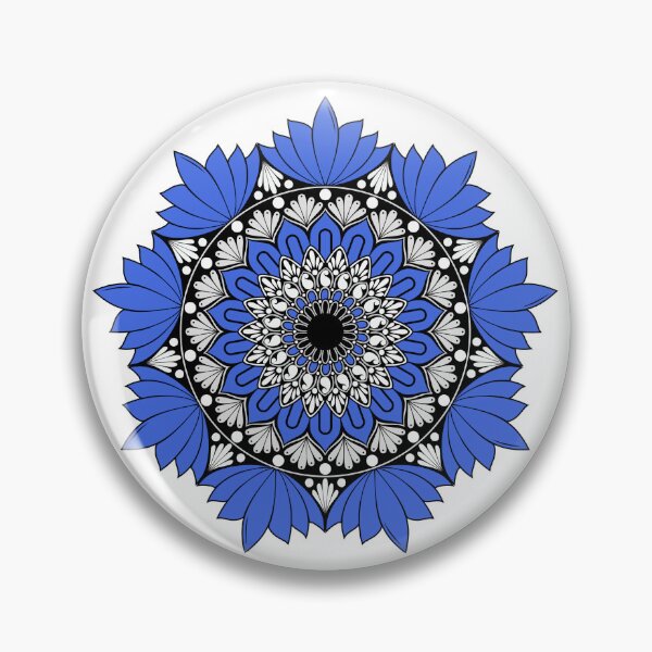 Item preview, Royal Blue Mandala designed and sold by artesiaKT.