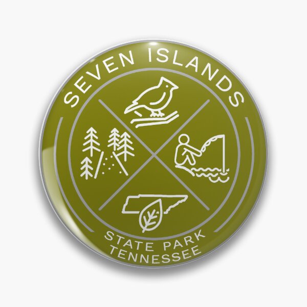 Artikelvorschau, Heraldisches Logo des Seven Islands State Park entworfen und verkauft von VanyaKar.