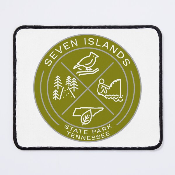 Item preview, Seven Islands State Park Heraldic Logo designed and sold by VanyaKar.