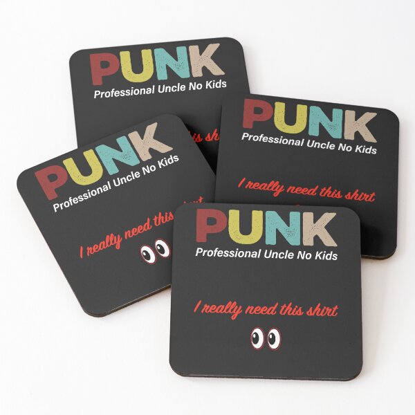 Item preview, PUNK Professional Uncle No Kids designed and sold by TaraxDoolittle.
