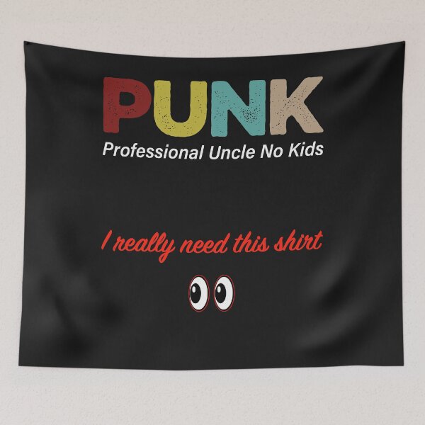 Item preview, PUNK Professional Uncle No Kids designed and sold by TaraxDoolittle.