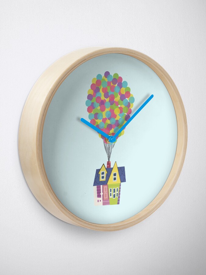 Alternate view of Balloon House Clock