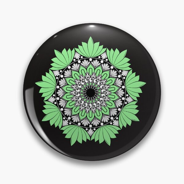 Item preview, Green Mandala designed and sold by artesiaKT.