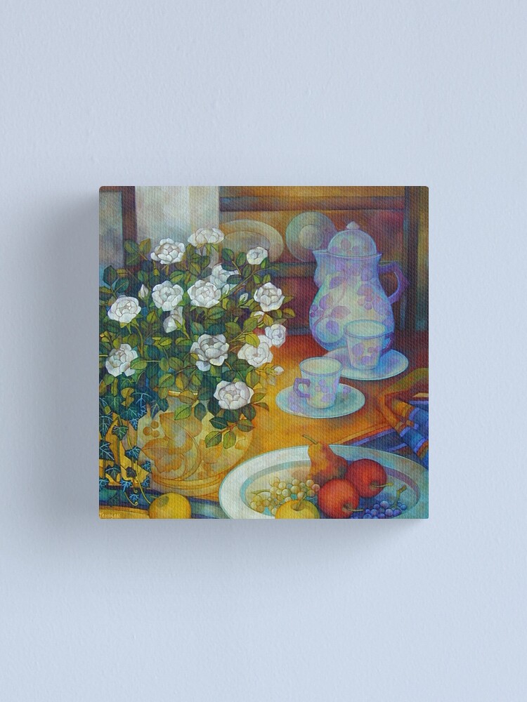 Alternate view of tea time Canvas Print
