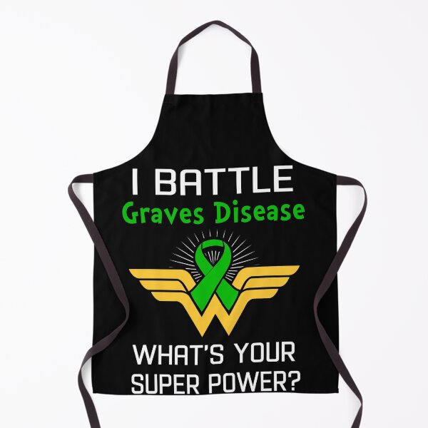 Item preview, I Battle Graves Disease What's Your Super Power Support Graves Disease Warrior Gifts  designed and sold by Sabfit.