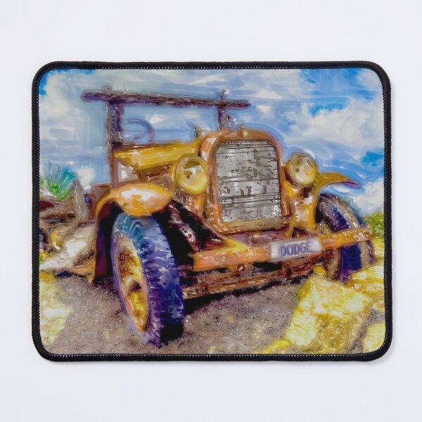 Item preview, Hillbilly Truck on Rocks - Marker Digital Art designed and sold by Steven Jodoin.