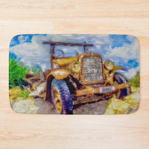 Item preview, Hillbilly Truck on Rocks - Marker Digital Art designed and sold by Steven Jodoin.
