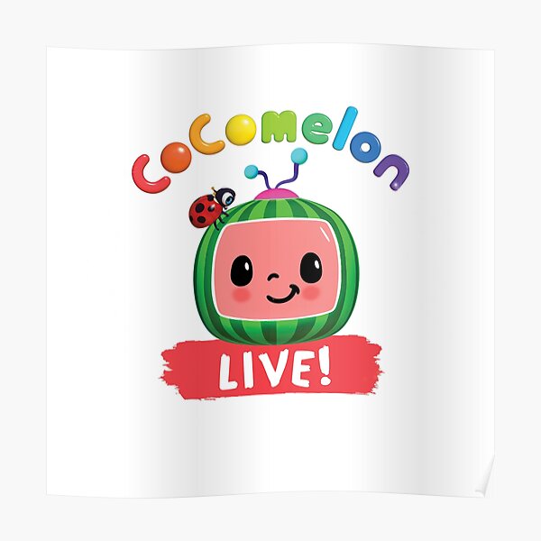 "kocomelon CoColemon cartoon animation" Poster for Sale by ...
