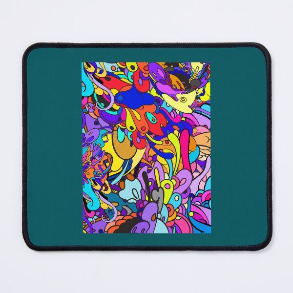Item preview, ZHC Copic Marker Space vibrant trippy doodles art    designed and sold by JoyReynol.
