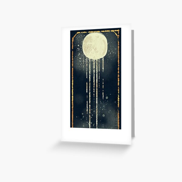 La luna Tarjetas de felicitación