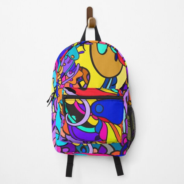 Item preview, ZHC Copic Marker Space vibrant trippy doodles art designed and sold by JoyReynol.