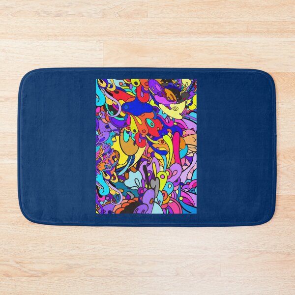 Item preview, ZHC Copic Marker Space vibrant trippy doodles art    designed and sold by JoyReynol.